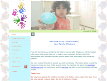 Tablet Screenshot of mylittleprince.net